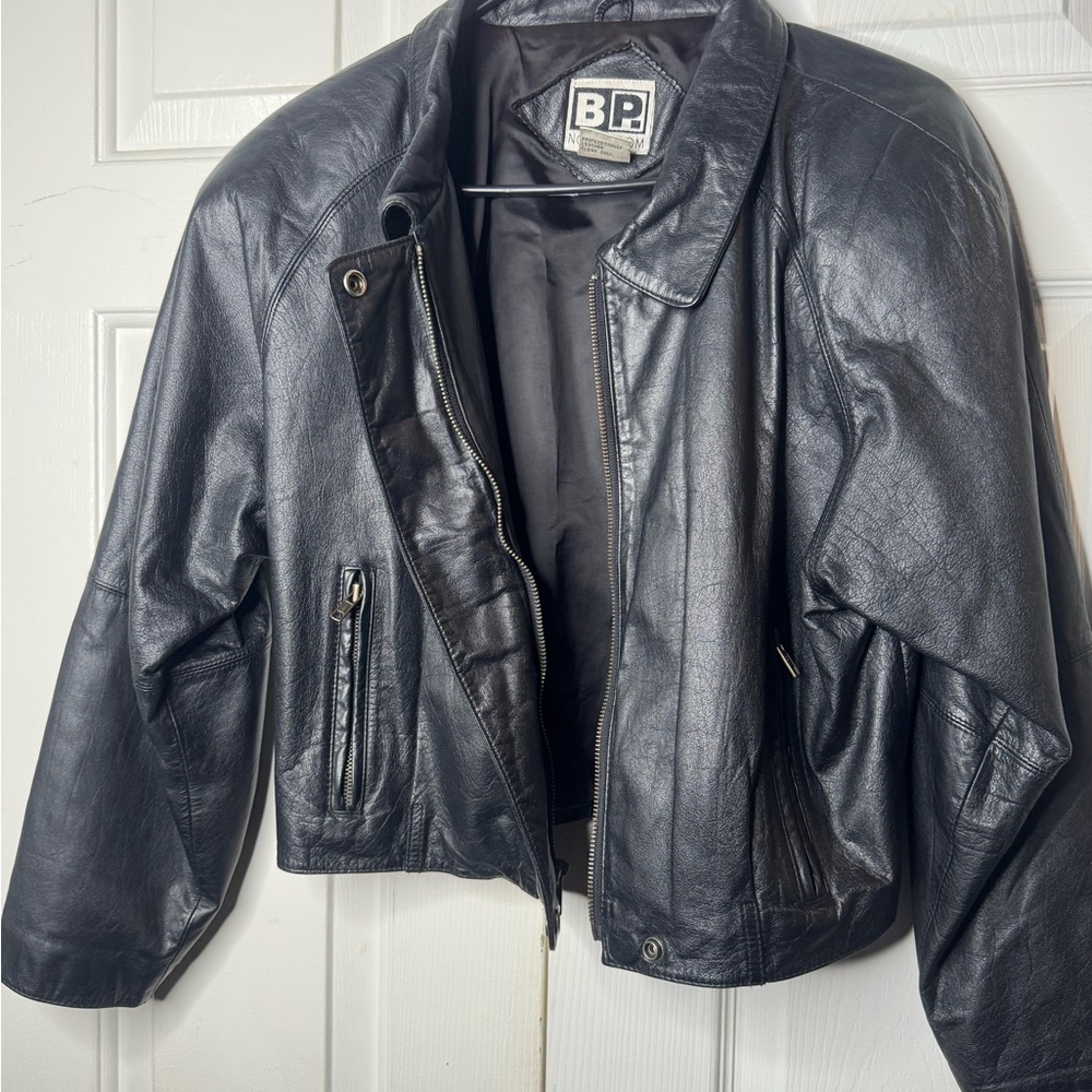 BP Classic Black Leather Jacket - Picture 13 of 16